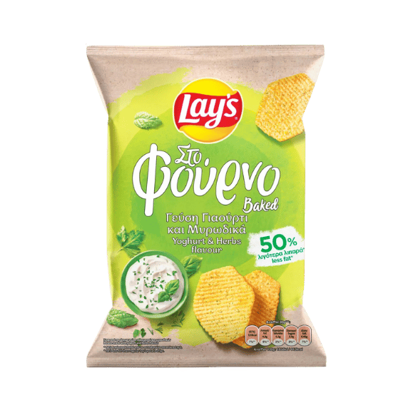 Lay's Gebackenes Chips Joghurt & Gewürze (105g) von Lays bei Araxxon - Hochwertiges griechisches Produkt. Lay's Gebackenes Chips Joghurt & Gewürze (105g) από Lays στο Araxxon - Αυθεντικό ελληνικό προϊόν.